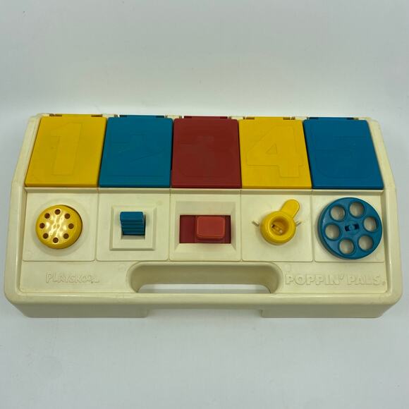 Playskool Poppin' Pals Toy with Disney Characters Vintage 1980 - Picture 6 of 7